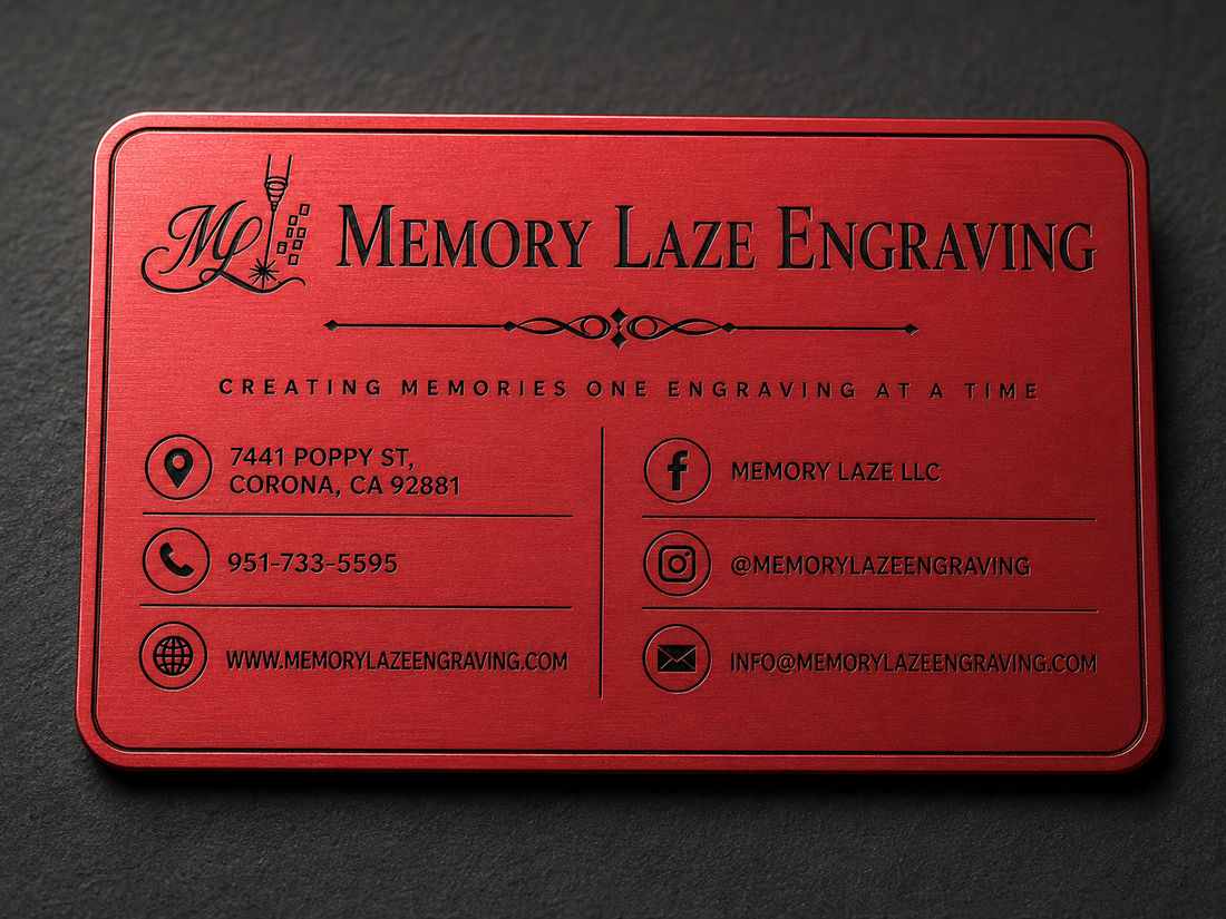 Business Card Metal (25 Qty)