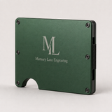 Minimalist Wallet Anodized Aluminum