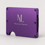 Minimalist Wallet Anodized Aluminum